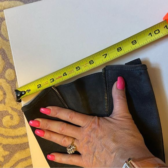 Jimmy Choo Doreen sz 40.5 suede smoke - Picture 12 of 12